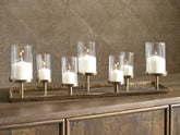 Orleans Furniture - Ashley Furniture - Wallmond Candle Holder - Candle Holder / Antique Brass Finish - A2000820